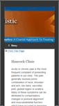 Mobile Screenshot of hancockclinic.com